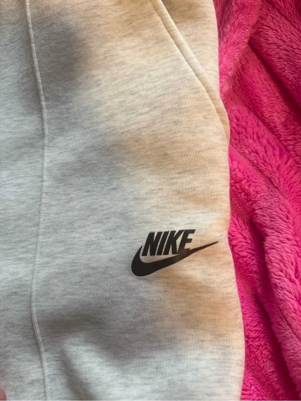 Nike White Jogger Pants